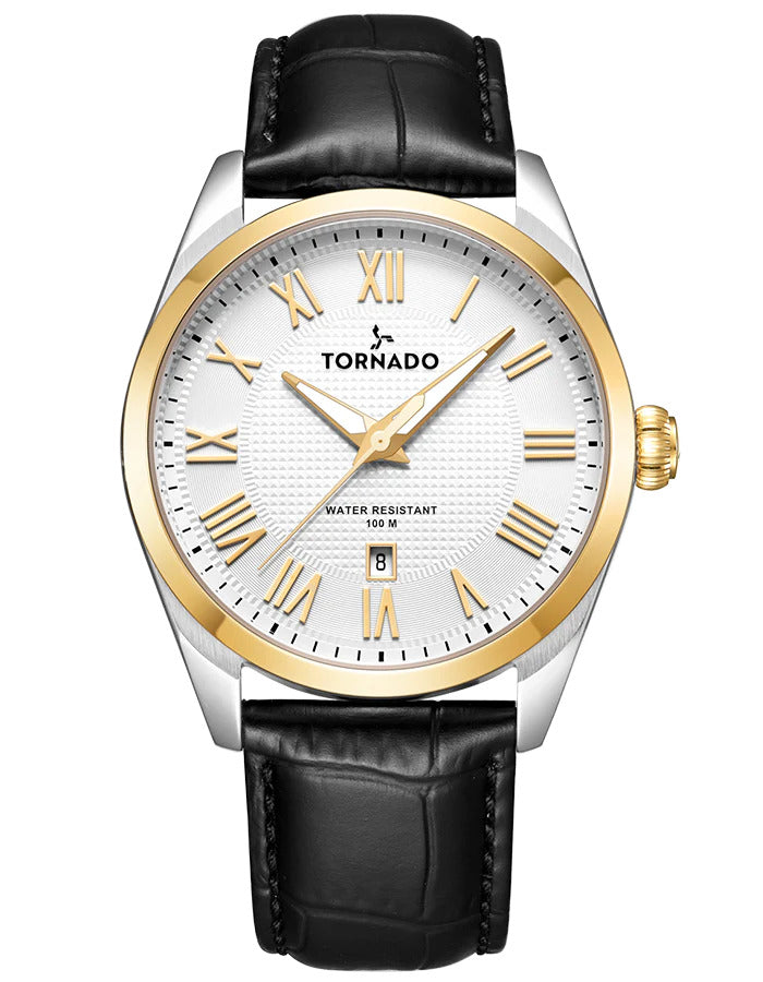 Tornada Classic Analog Watch - T8007-SLBWG