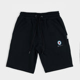 Bensherman Target Fleece Jog Shorts In Black