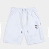Bensherman Target Fleece Jog Shorts In White