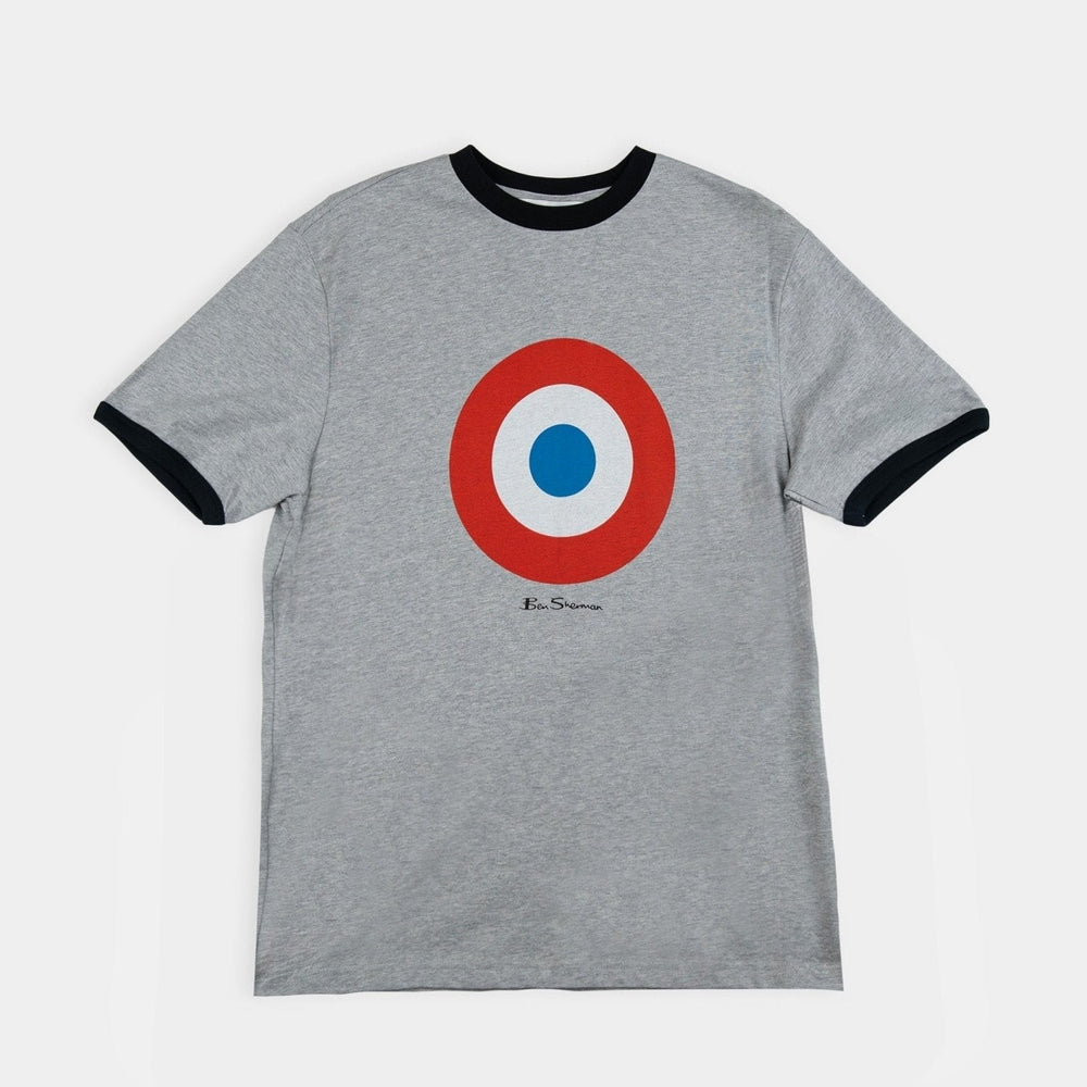 Ben Sherman Mens Target T-Shirt In Andover Melange