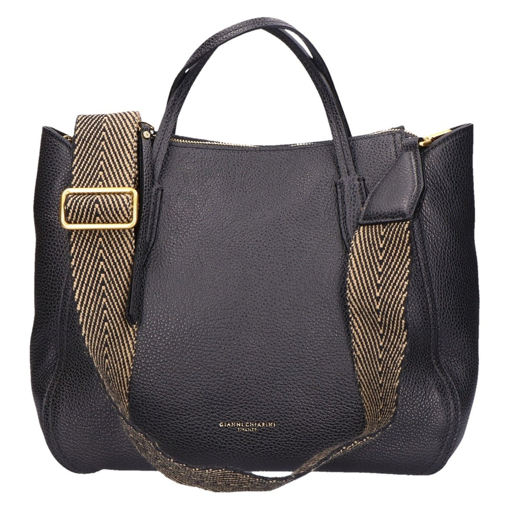 Gianni Chiarini Megan Shoulder Bag In Black