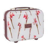 Ted Baker Wild Iris Beauty Case In Off White Multi
