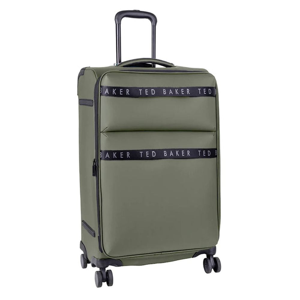 Ted Baker Quantum Medium Trolley Case In Green