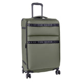 Ted Baker Quantum Trolley Luggage Case In Green