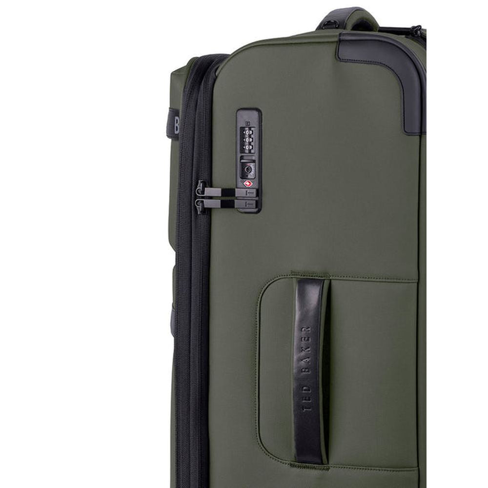 Ted Baker Quantum Medium Trolley Case In Green
