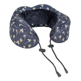Ted Baker Unisex Adults Travel Essentials Travel Pillow With Storage Case In Black Multi