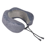 Ted Baker Unisex Adults Travel Essentials Travel Pillow With Storage Case In Grey