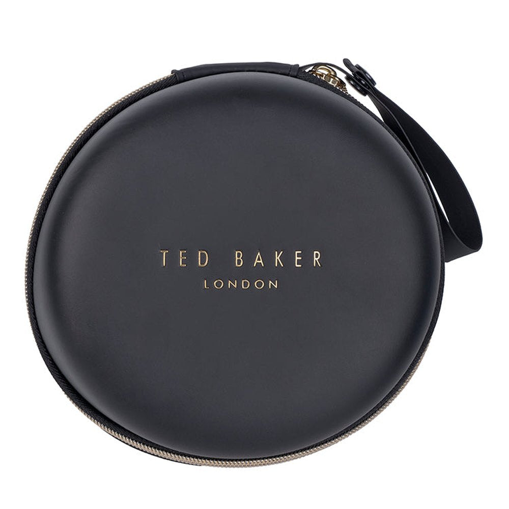 Ted Baker Unisex Adults Travel Essentials Travel Pillow With Storage Case In Grey