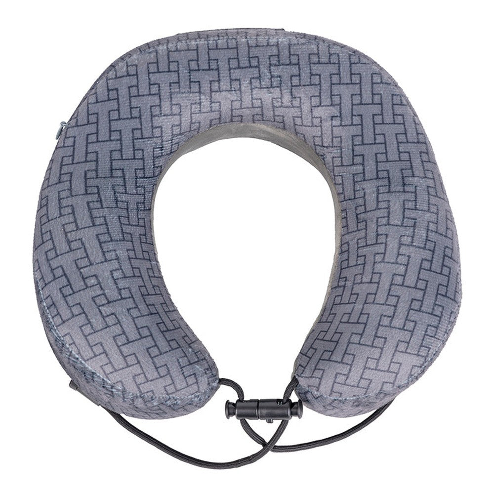Ted Baker Unisex Adults Travel Essentials Travel Pillow With Storage Case In Grey