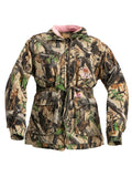 Snipper Ladies Camo 3-D Parka Jacket Pink
