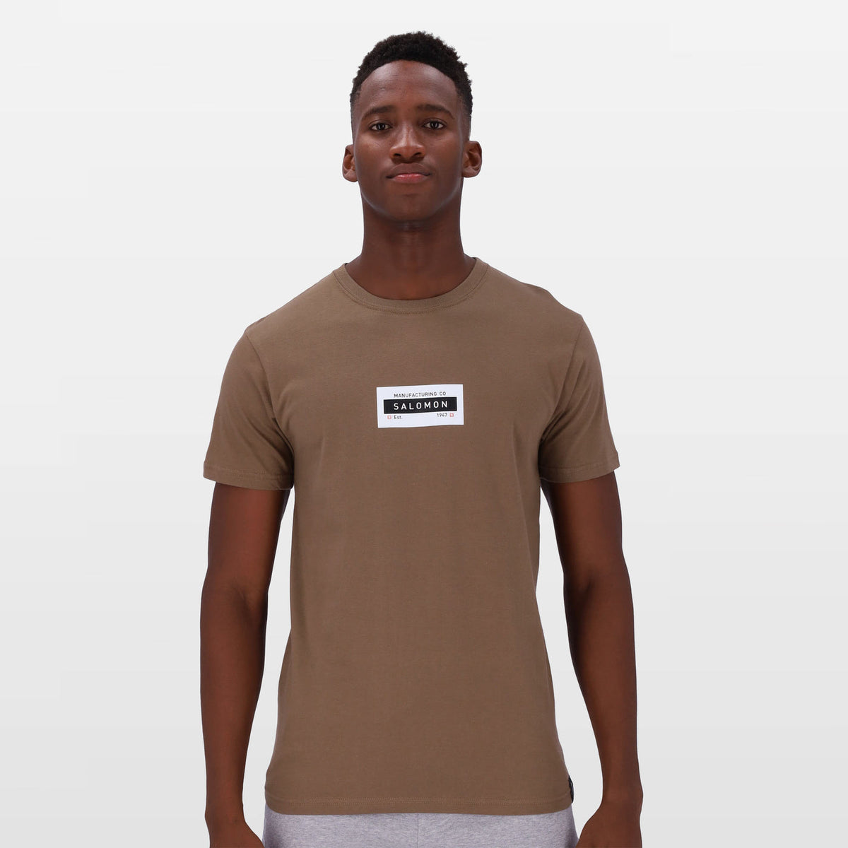 Salomon Sml8966 Mens Team Player Ss Tee Shitake