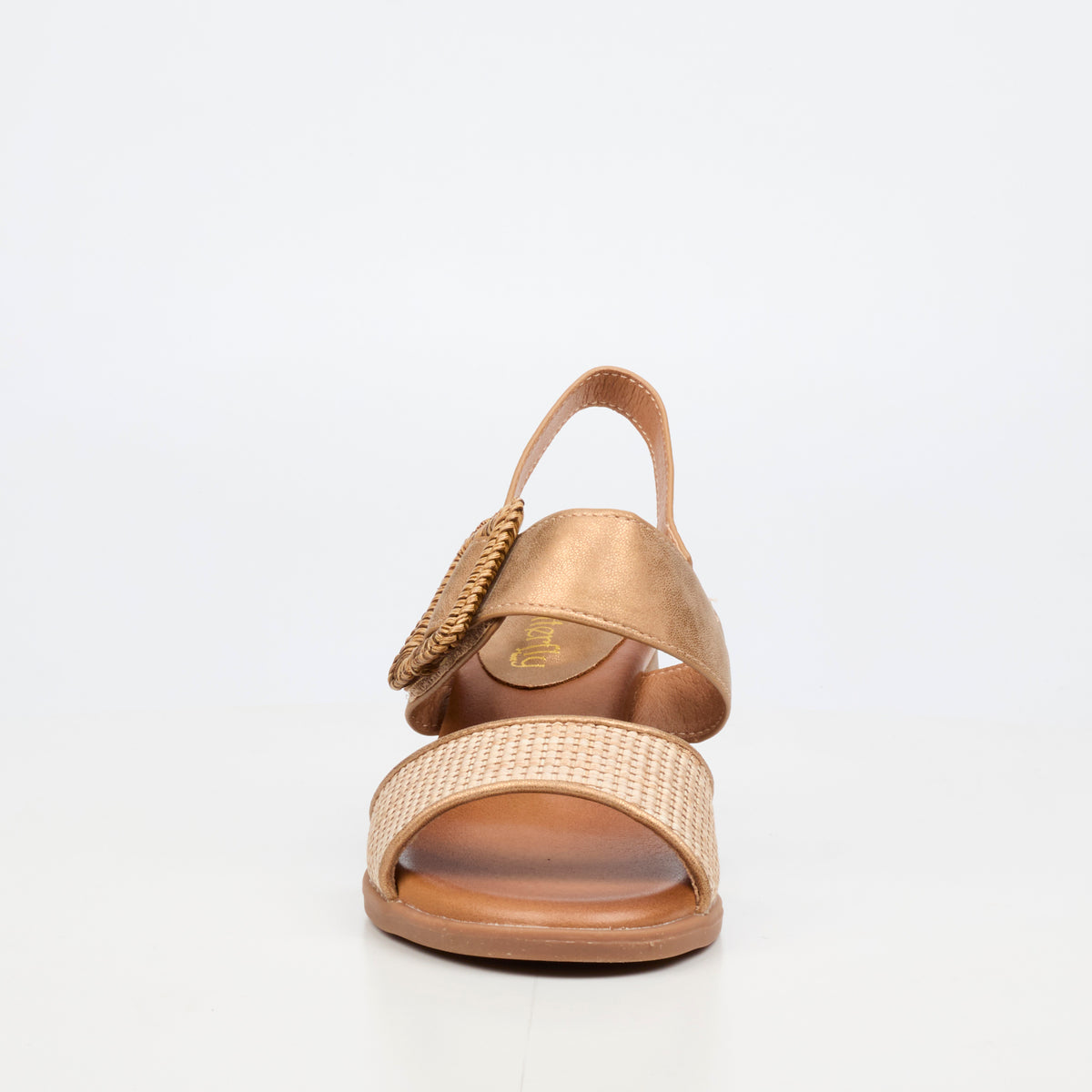 Butterfly Feet Ladies Teegan 1 Shoes In Bronze