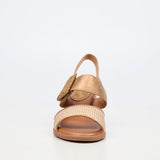 Butterfly Feet Ladies Teegan 1 Shoes In Bronze