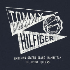Tommy Hilfiger Boys Graphic Print T-Shirt In Navy
