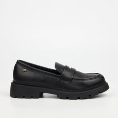 Miss Black Ladies Tipsy 7 Loafers In Black
