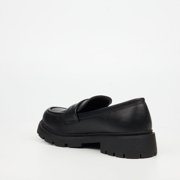 Miss Black Ladies Tipsy 7 Loafers In Black
