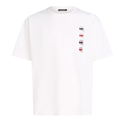 Karl Lagerfield Mens Ikon Fusion T-Shirt In White