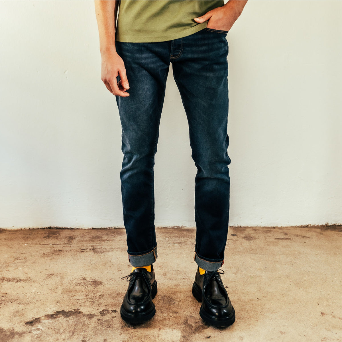 Tshepo Jeans Mens Masesi Jeans In Mid Wash