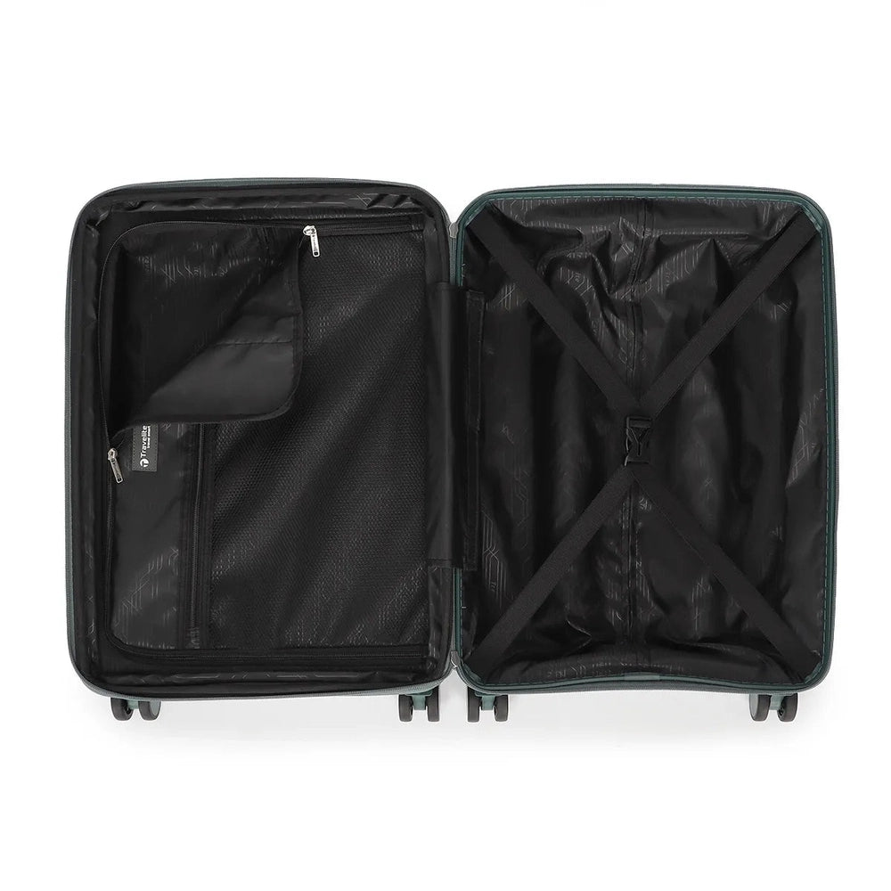 Travelite Fiji Cabin Trolley Case In Dark Green