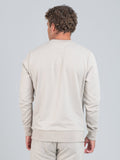 Ben Sherman Mens Target Crew Sweater Sustained Grey