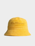 Ben Sherman Mens Target Towelling Hat In Yellow