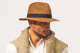 Mossi Unisex Tau Collection Hat In Dark Brown