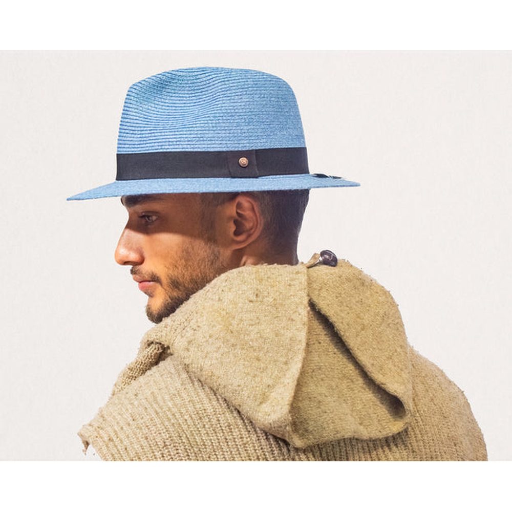 Urban Supply Unisex Adults Mossi Hat In Powder Blue Melange