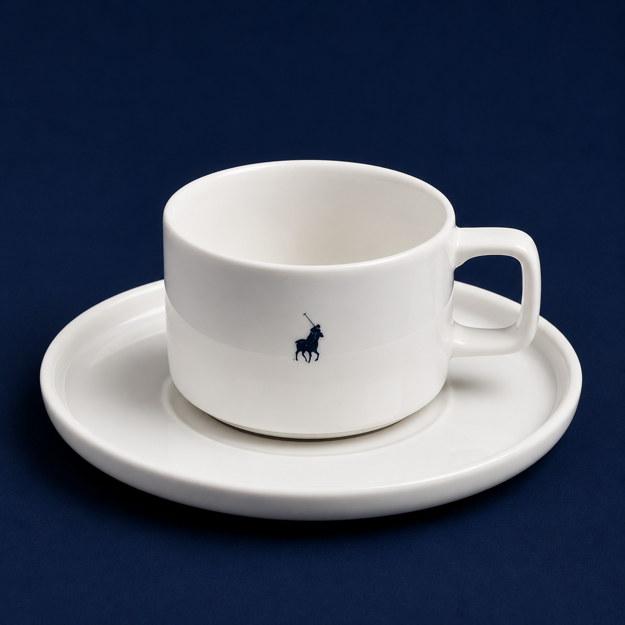 Polo Classic Tea Set 8 Piece Set In White