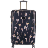 Ted Baker Wild Iris Trolly Luggage Case In Black Multi