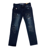 Soviet Boys Adonis Skinny Jeans In Blue Black