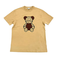 Ben Sherman Mens Fur Bear T-Shirt In Cornstalk
