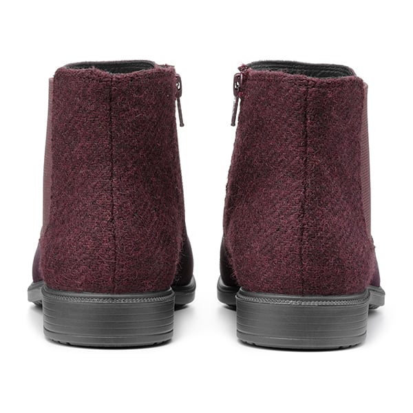 Hotter Ladies Tenby Mahogany Boots