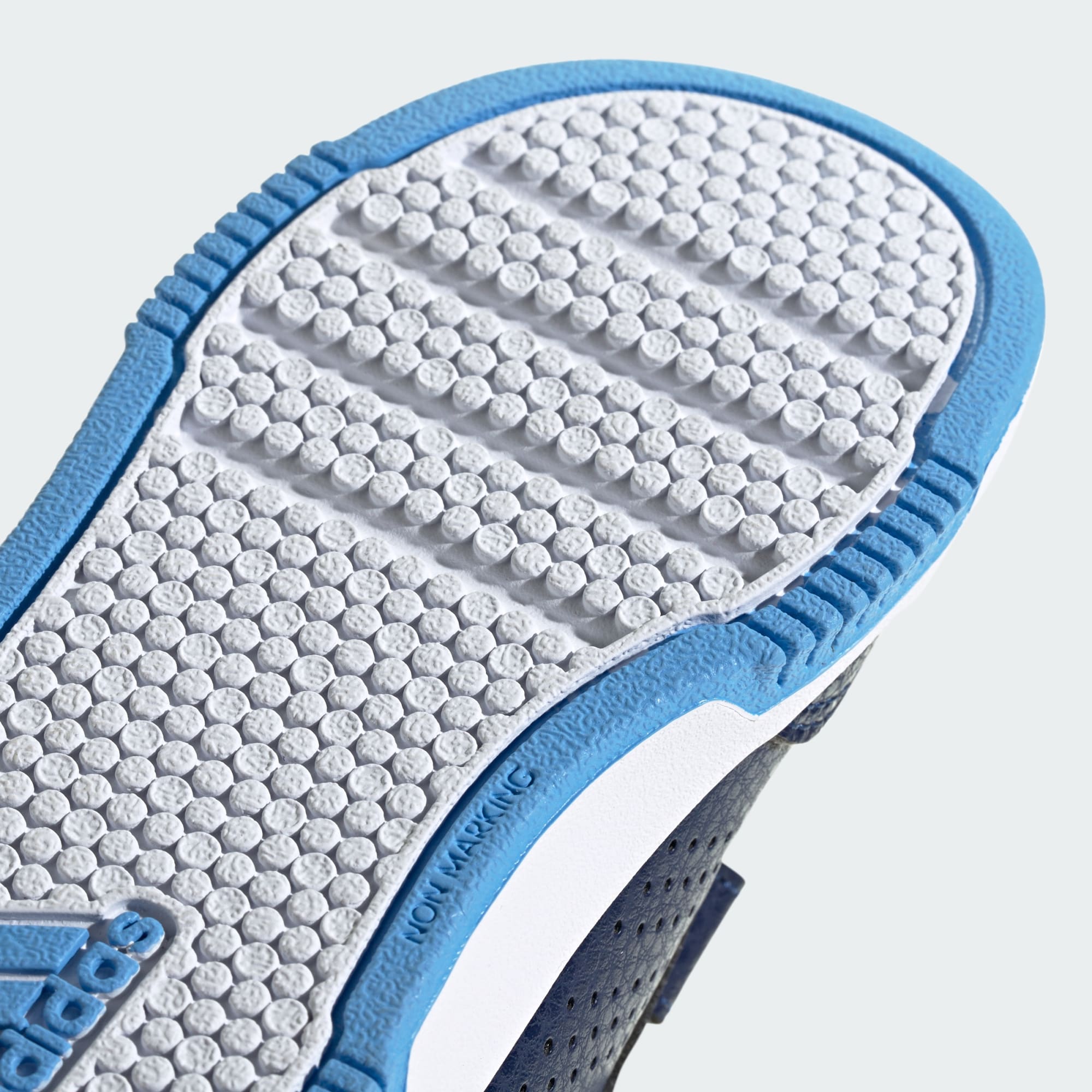 Adidas Boys Tensaur Hook-and-Loop Sneakers In Blue