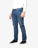 Soviet Mens Termnator #12 Straight leg Jeans In Dark Blue