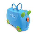 Trunki Kiddies Terrance Ride On Suitcase In Blue