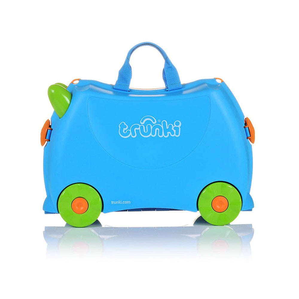 Trunki Kiddies Terrance Ride On Suitcase In Blue
