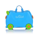 Trunki Kiddies Terrance Ride On Suitcase In Blue