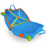 Trunki Kiddies Terrance Ride On Suitcase In Blue