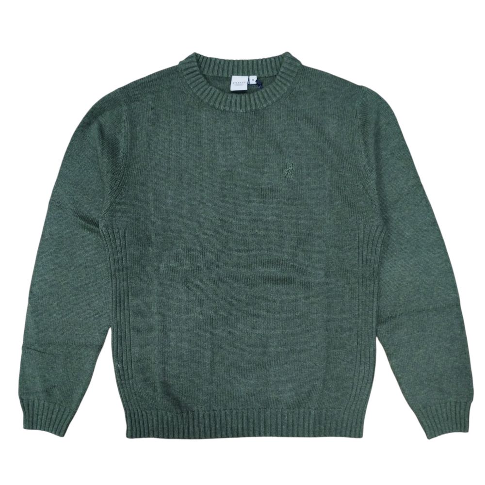 Polo Womens Terri Crew Neck Jersey In Olive