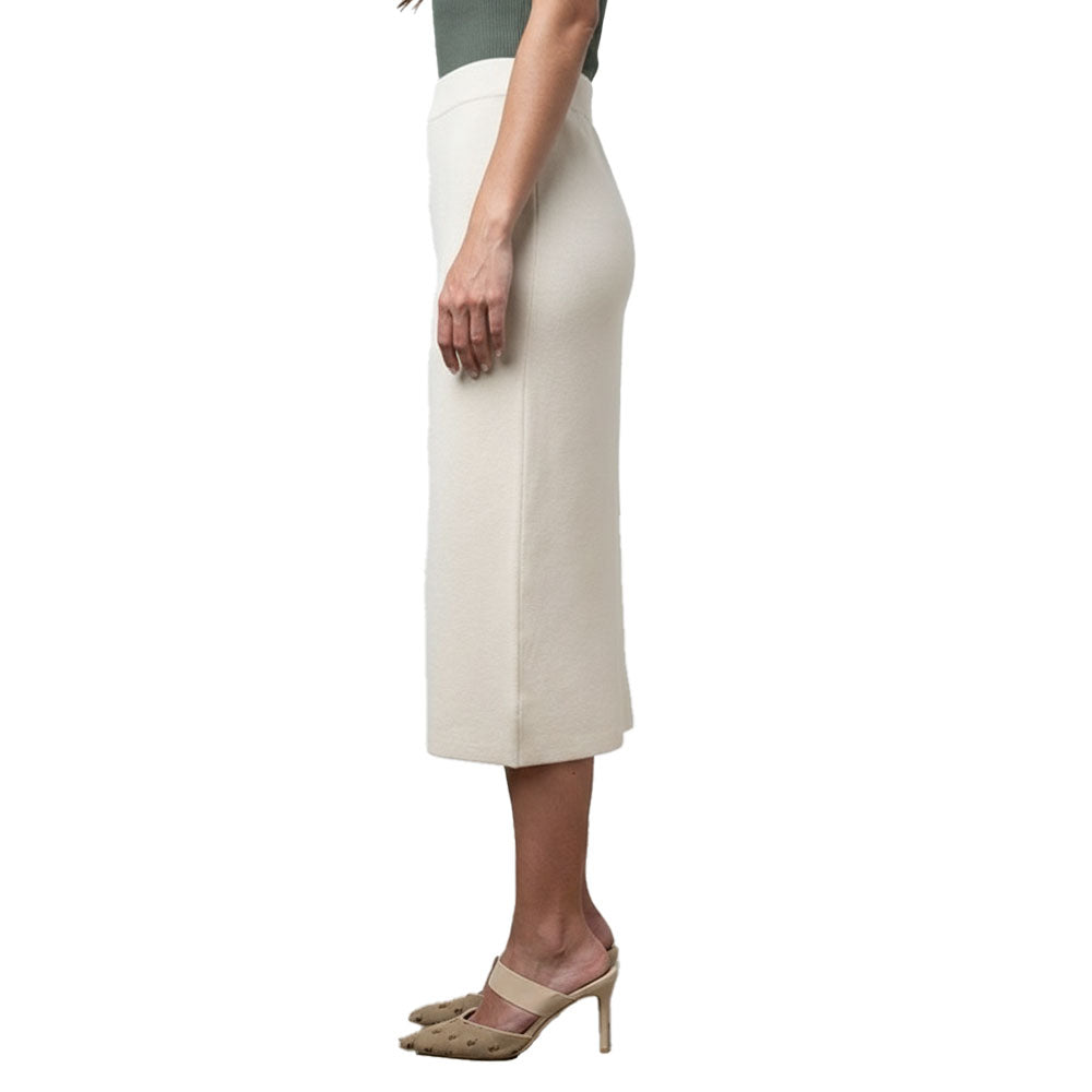 Polo Womens Tiffany Knit Skirt In Oatmeal