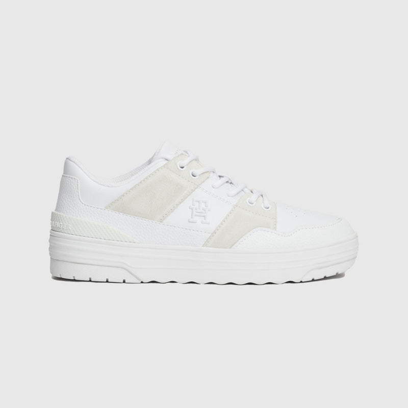 Tommy Hilfiger Women Low Basket Sneaker White