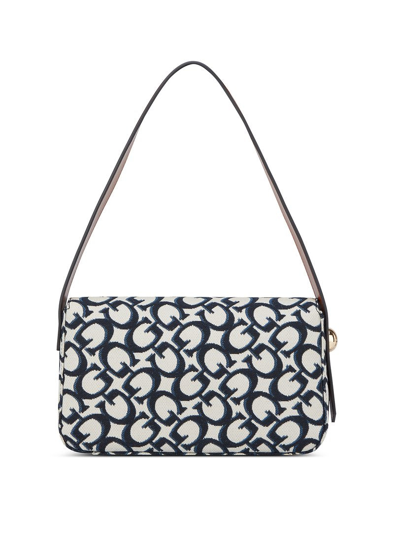 Guess Womens Tracie Shoulder Bag In Navy