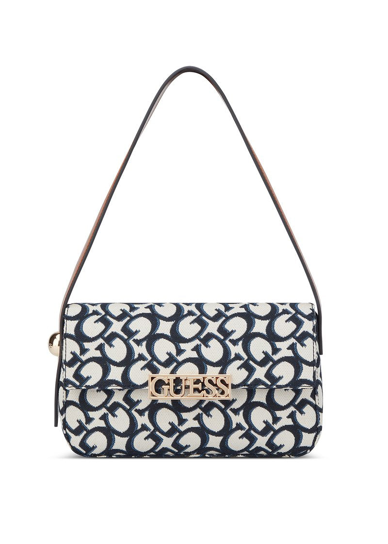 Guess Womens Tracie Shoulder Bag In Navy