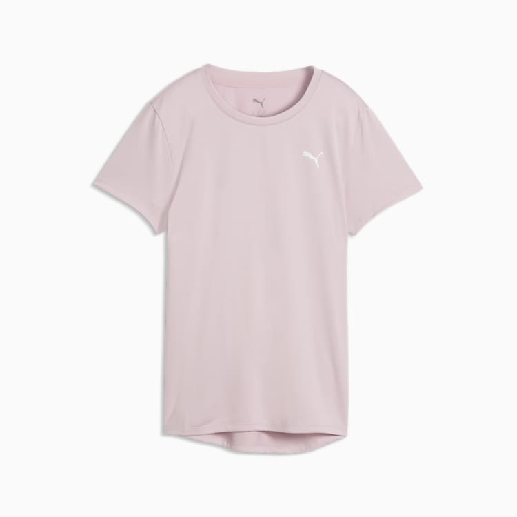 Puma Womens Tad Essential Crew T-Shirt in Misty Pink