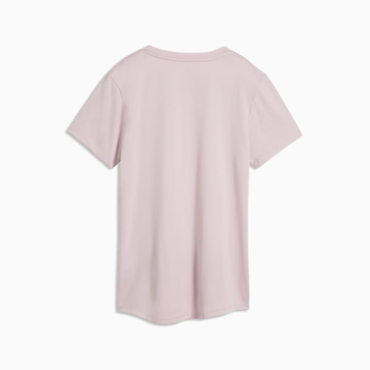 Puma Womens Tad Essential Crew T-Shirt in Misty Pink