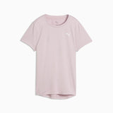Puma Womens Tad Essential Crew T-Shirt in Misty Pink