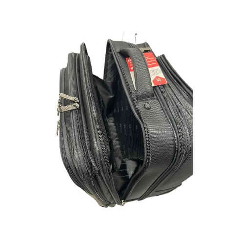 Work Mate Nylon Laptop Trolley Case In Black