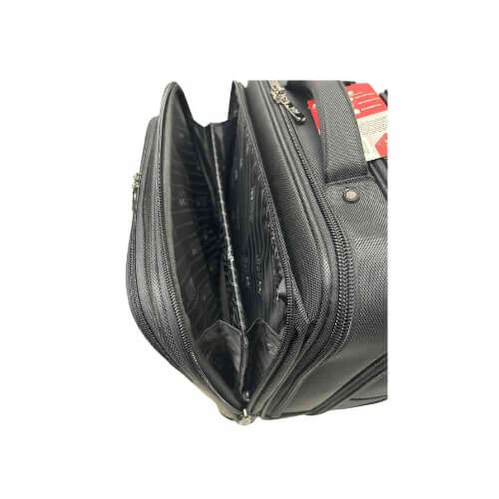 Work Mate Nylon Laptop Trolley Case In Black