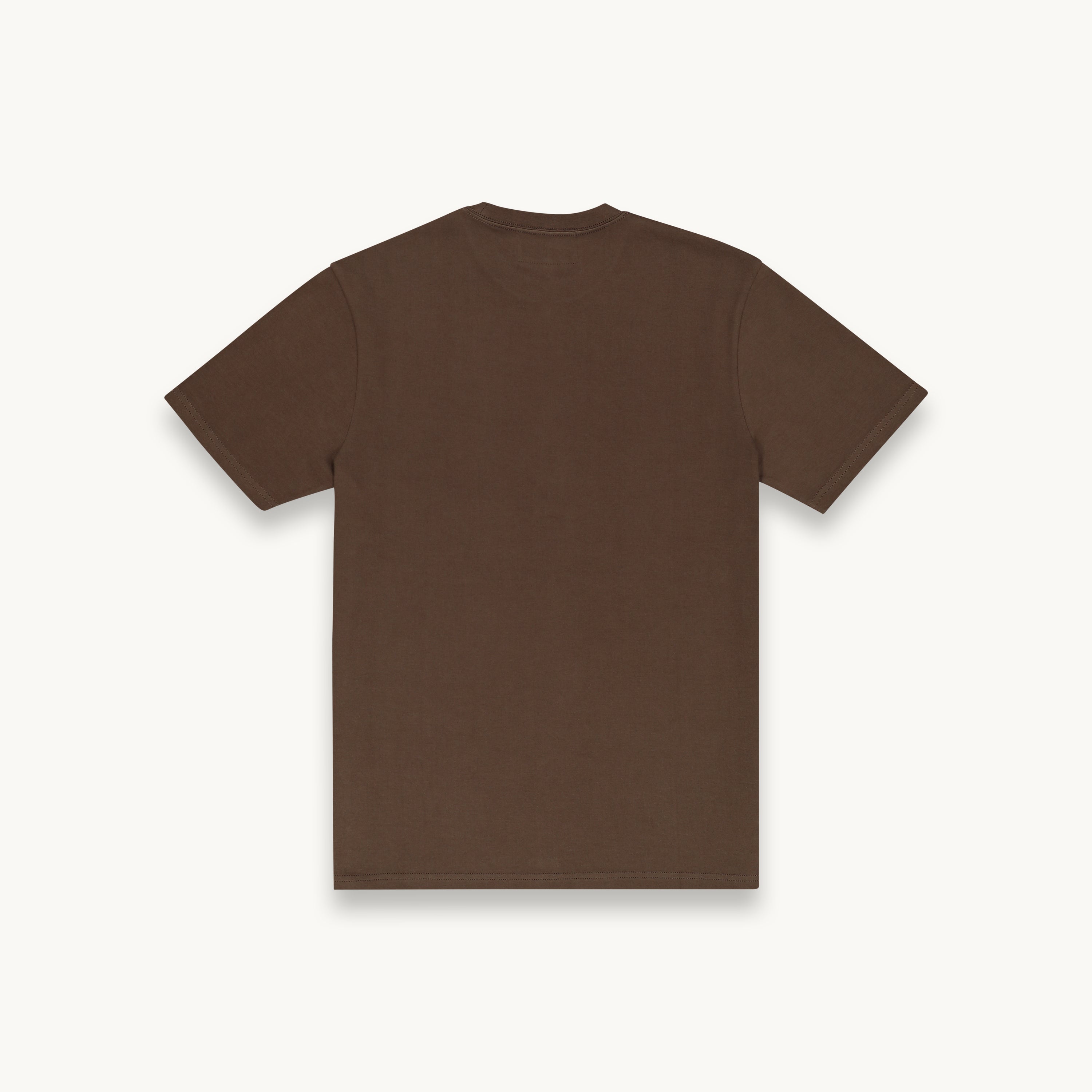 Tshepo Jeans Unisex Flagship Small Print T-Shirt In Espresso