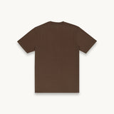 Tshepo Jeans Unisex Flagship Small Print T-Shirt In Espresso